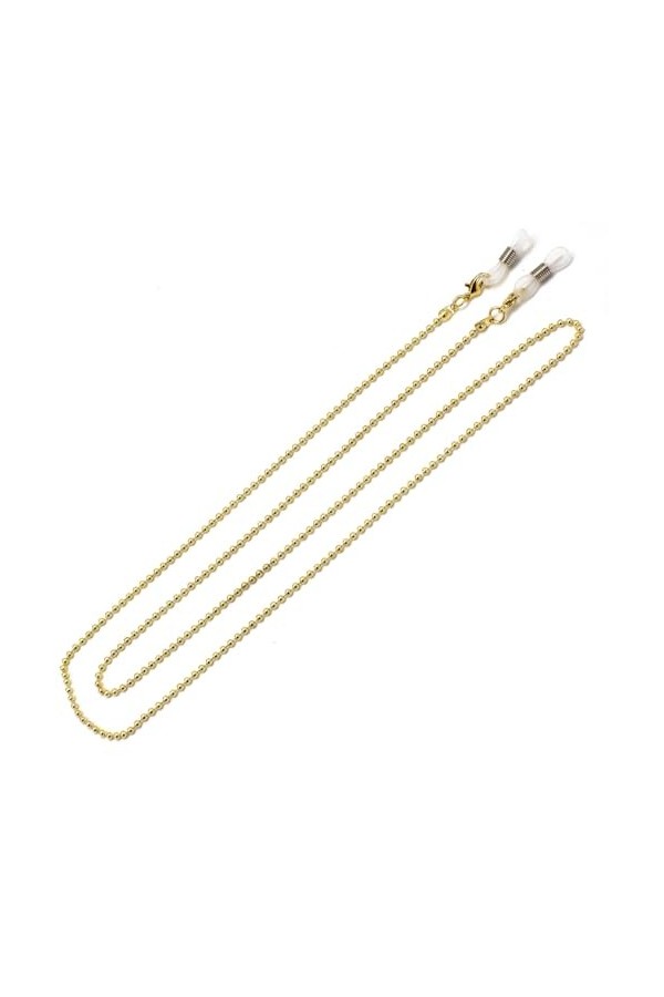 Chaîne De Lunettes 5 Pièces Chaîne De Lunettes Lunettes De Soleil Chaîne Lunettes Lanière Masque Lanière, Or