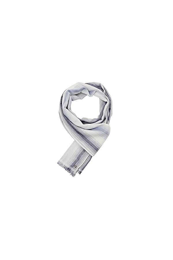 ESPRIT 993ea1q304 Écharpe de Mode, Bleu foncé 405 , Taille Unique Femme