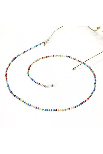 ORLTL chaîne de Lunettes Chaînes de Lunettes de lanière de Lunettes for Femmes chaînes de Masque détoile en métal Sangles de