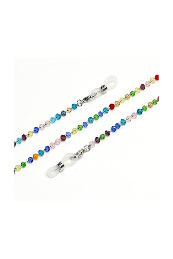 ORLTL chaîne de Lunettes Chaînes de Lunettes de lanière de Lunettes for Femmes chaînes de Masque détoile en métal Sangles de