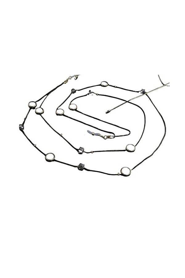 BAIJAC chaîne de Lunettes Chaînes Sangle de Lunettes for Femmes Percues Metal Eyewear Retainer Lunets de Mode Harles Chaînes 