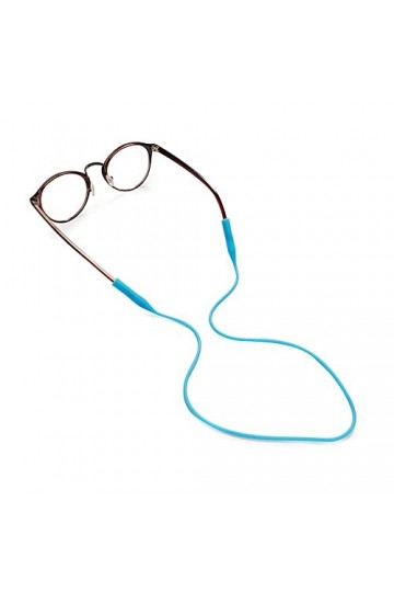 DNLKWGO Lot de 12 cordons en silicone pour lunettes de sport - Pour adultes et enfants, multicolore, taille unique