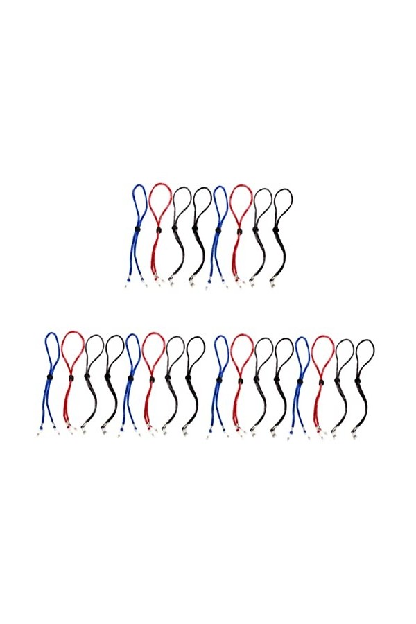 Hemobllo 24 Pcs Porte-Lunettes Cordon De Cou De Lunettes Retenue De Lunettes Collier De Lunettes Lanière De Lunettes Porte-Ch