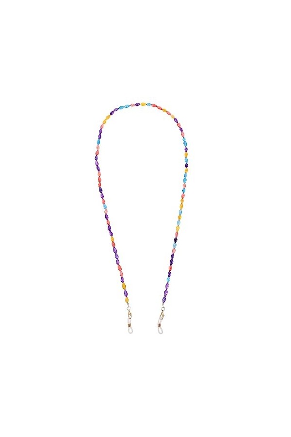 Ipetboom Collier Chaîne De Lunettes Support De Lunettes De Soleil Chaîne De Masques Anti-perte Cordon De Sangle De Lunettes L