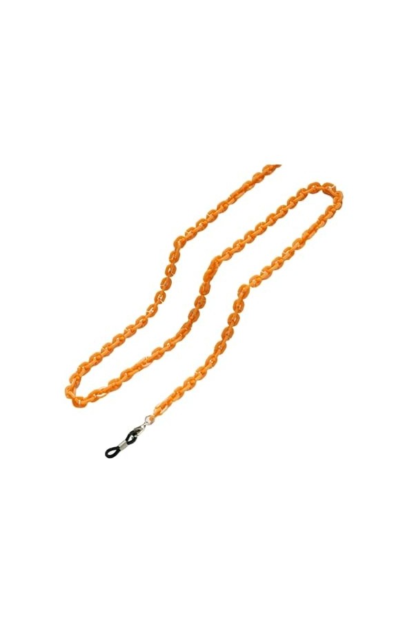 LEFEDA Lot de 2 sangles de lunettes en acrylique pour lunettes de soleil, chaînes de lunettes de lecture, chaînes de lunettes