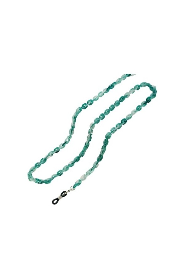 LEFEDA Lot de 2 sangles de lunettes en acrylique pour lunettes de soleil, chaînes de lunettes de lecture, chaînes de lunettes