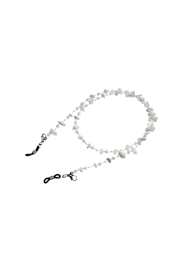 BELLAY Pierre Lunettes chaîne Mode irrégulière Bleu Perles Lecture Lunettes de Soleil lanière Sangle Collier Lunettes chaîne 