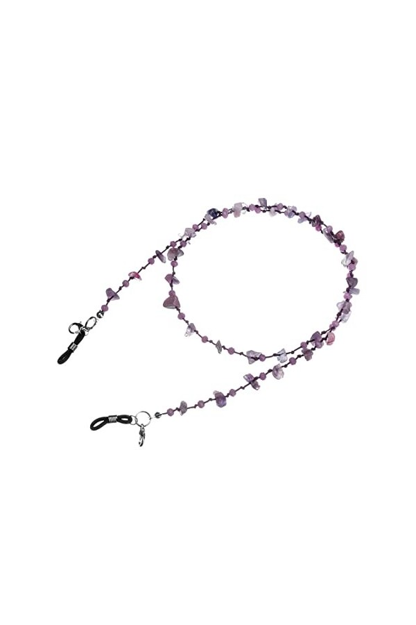 BELLAY Pierre Lunettes chaîne Mode irrégulière Bleu Perles Lecture Lunettes de Soleil lanière Sangle Collier Lunettes chaîne 