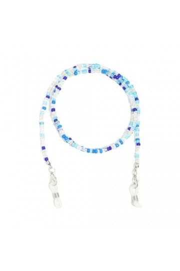 Chaîne De Lunettes 5 Pièces De Perles De Riz Colorées, Chaîne De Lunettes, Chaîne Suspendue, Lanière De Lunettes En Perles, C