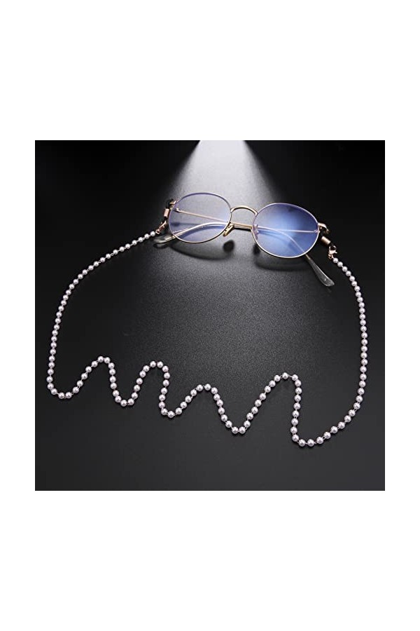 Perle Perlée Lunettes Chaîne Femmes Mode Lunettes De Soleil Chaînes Lanières Cou Sangle Corde Lecture Lunettes Cordon Nouveau