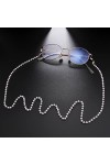 Perle Perlée Lunettes Chaîne Femmes Mode Lunettes De Soleil Chaînes Lanières Cou Sangle Corde Lecture Lunettes Cordon Nouveau