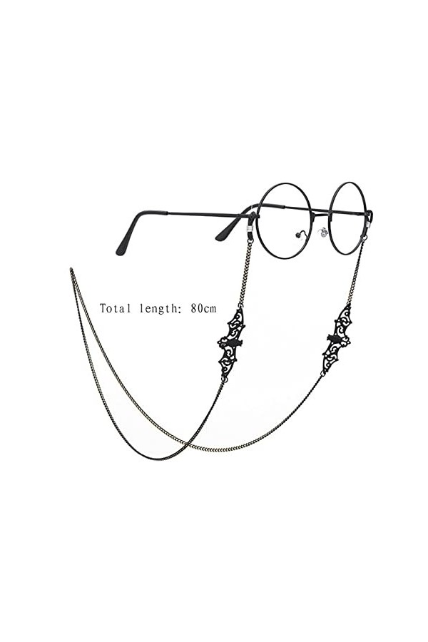 BELLAY Femmes rétro Lunettes de Soleil chaînes Longes Lunettes Accessoires Lunettes de Soleil Lunettes de Lecture Sangle Cord