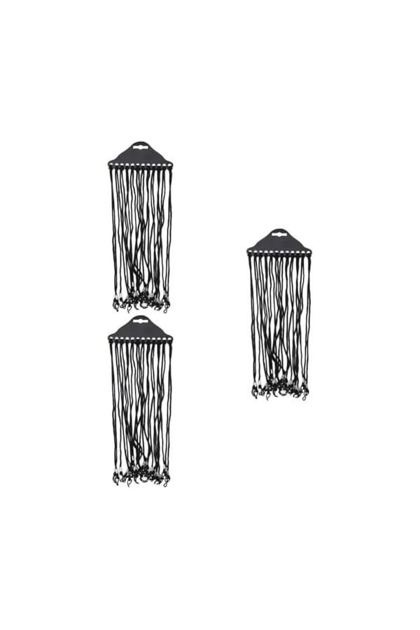 DOITOOL 3Pcs 1 48Pcs Lunettes Corde Lunettes Tour De Cou Chaîne Cordon Lunettes Sangle Élastique Lunettes Cordon Lunettes Cei