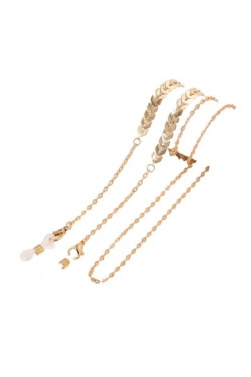 Chaîne De Lunettes 5 Pcs Masque Chaîne Suspendue Chaîne Pour Les Yeux Masque Chaîne De Lunettes En Métal, A