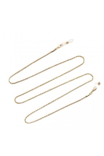 Chaîne De Lunettes Chaîne Torsadée En Cuivre Pour Masque Et Casque, 2 Pièces, Chaîne De Lunettes Anti-Perte