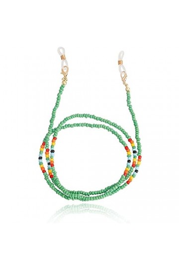 Chaîne De Lunettes Chaîne De Lunettes En Perles De Riz Colorées, 5 Pièces, Bijoux, Accessoires De Perles, Chaîne De Masque An