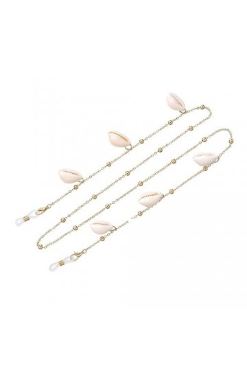 Chaîne De Lunettes Chaîne De Lunettes En Perles De Coquillage, 5 Pièces, Accessoires Pour Femmes