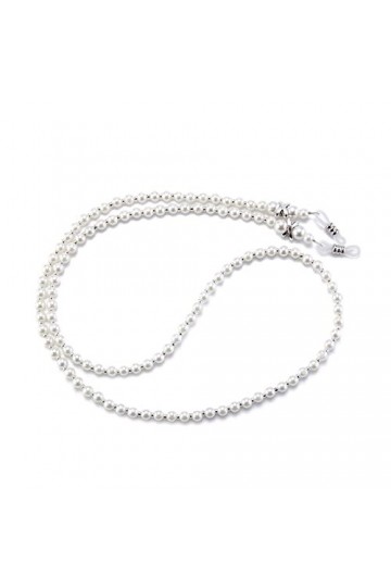 BELLAY Chaîne de Lunettes de Lecture Lunettes de Soleil Porte-Cordon Sangle de Cou Collier de Corde Cordon de Lunettes Color