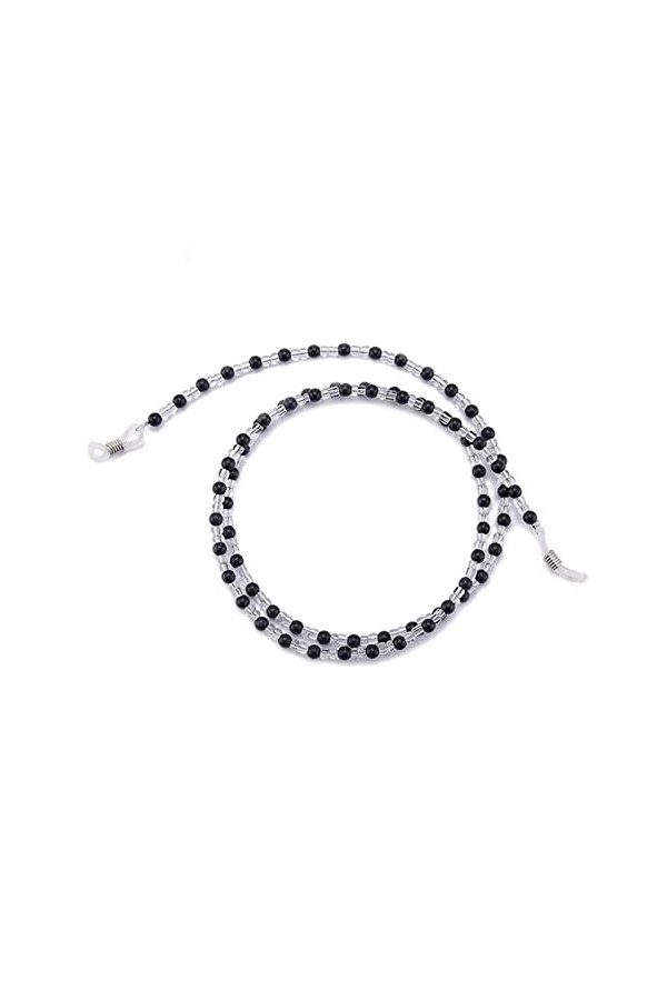 BELLAY Chaîne de Lunettes de Lecture Lunettes de Soleil Porte-Cordon Sangle de Cou Collier de Corde Cordon de Lunettes Color
