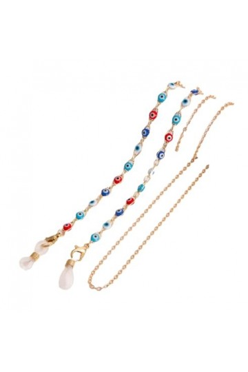 Chaîne De Lunettes 5 Pièces Accessoires Chaîne De Masque Chaîne De Lunettes Chaîne De Lunettes En Métal Chaîne De Masque, D