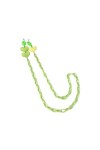Chaîne De Lunettes 5 Pièces Résine Gelée Couleur Coeur Anti-Perte Masque Chaîne Écouteur Accessoire Lunettes Chaîne, Vert