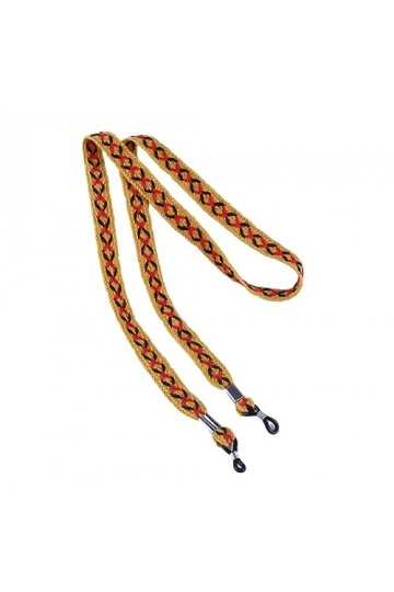 Chaîne De Lunettes 5 Pièces Rayé Et Coloré Suspendus Cou Lunettes Lanière Lunettes Anti-Perte Corde Lunettes Chaîne Tissu Lun