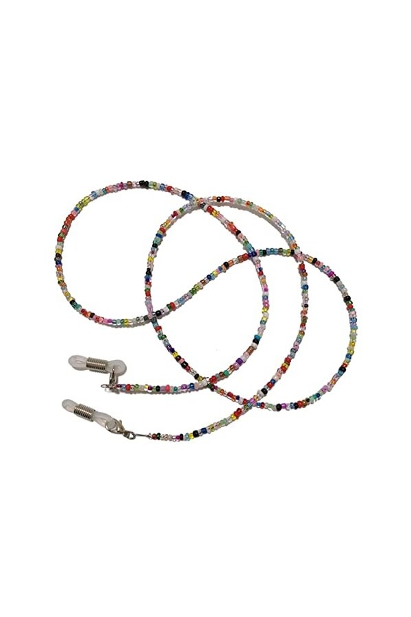 CuteyRain Chaine Lunettes, Colorful Link Chain Lunettes de Vue Cintre Cinkalce Lunettes Lunettes de Soleil Lunettes de Soleil