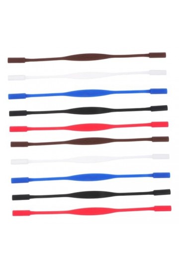 Hemobllo 30 Pcs Silicone Lunettes Sangle Serviette Cou Corde Lunettes De Soleil Lunettes Retenue Sangles De Lunettes De Solei