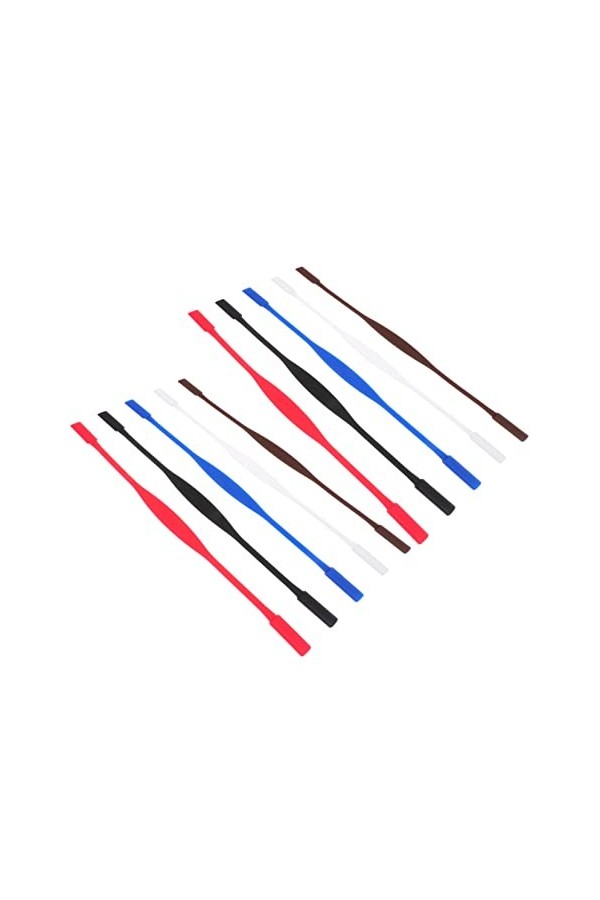Hemobllo 30 Pcs Silicone Lunettes Sangle Serviette Cou Corde Lunettes De Soleil Lunettes Retenue Sangles De Lunettes De Solei