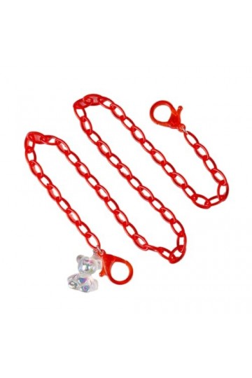 Chaîne De Lunettes 4 Pièces De Chaîne De Lunettes DAccessoires De Chaîne De Masque Anti-Perte De Série Rouge Foncé, C