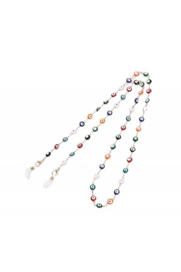 Chaîne De Lunettes 2 Pièces Chaîne Licou Chaîne De Lunettes En Perles Chaîne Anti-Perte Pour Écouteurs, B