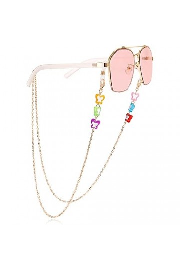Chaîne De Lunettes 5 Pièces Chaîne De Lunettes Chaîne De Masque Chaîne De Lunettes Colorée Chaîne De Lunettes De Soleil, C