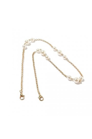 Chaîne De Lunettes Chaîne De Lunettes En Perles, 5 Pièces, Chaîne De Masque Suspendue, Chaîne De Lunettes