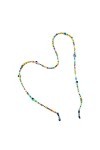 Chaîne De Lunettes 5 Pièces De Lunettes En Perles De Vitrail, Lanière De Lunettes Avec Chaîne De Lunettes