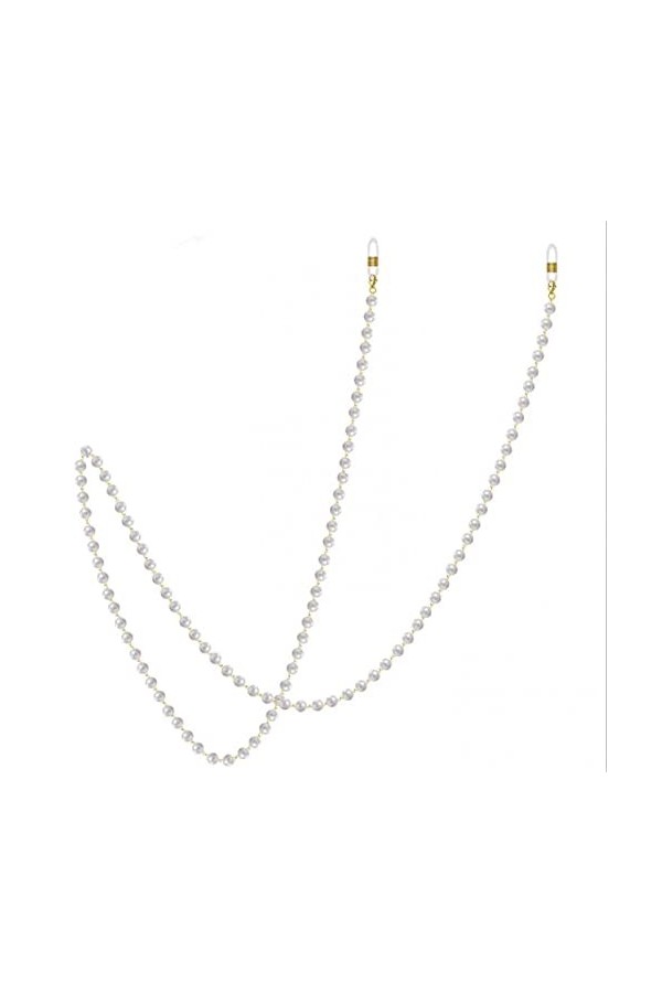 Chaîne de Bijoux Femmes Chaîne de Perles Lunettes de Soleil Lanyard Chaîne de Lunettes de Mode Femmes Lunettes Cordon de Cou 