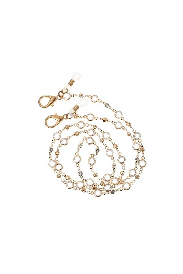 GLSTOY 3 Pièces Chaîne Suspendue Lanière De Bandanas Pour Le Visage Sangle De Lunettes Lanière Couvre-bouche Chaînes De Lunet