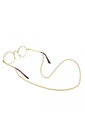 Bijoux de chaîne pour Femmes Mode Lunettes de Lecture Chaîne pour Femmes Lunettes de Soleil en métal Cordons Lunettes Lanière