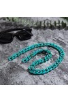 Bijoux de chaîne pour Femmes Bohême Lunettes de Lecture Chaîne Femmes Anti Dérapant Léopard Couleur Lunettes de Soleil Chaîne