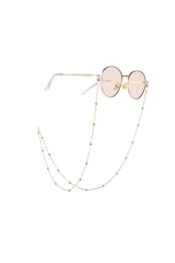 Chaîne de Bijoux pour Femmes Chaîne de Lunettes pour Femmes Chaîne de Perles pour Lunettes Lanière Bracelet de Mode Cordons L