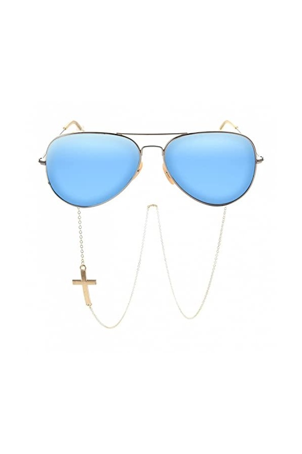 Bijoux de chaîne Femmes Chaînes de Lunettes Hommes Croix de Lanyard Mode Lunettes Bracelet Lunettes de Soleil Cordons de chaî