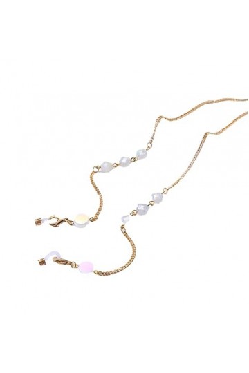 Chaîne De Lunettes 5 Pièces De Chaîne De Lunettes Femme Marguerite Lunettes Corde Cristal Masque Chaîne Anti-Perte Écouteur C