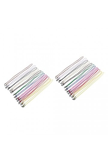 OSALADI 48 Pièces Porte-Lunettes De Soleil Chaîne De Lunettes Lanière De Lunettes Collier Porte-Lunettes Cadre De Lunettes De