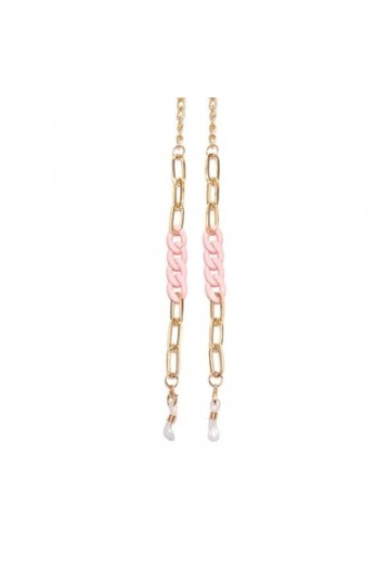 Chaîne De Lunettes Chaîne De Lunettes Suspendue Au Cou, 3 Pièces, Lunettes De Soleil Colorées En Acrylique, Chaîne Antidérapa