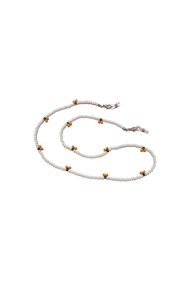 BELLAY Chaînes de Lunettes de Soleil Chaînes Chaîne de Lunettes for Femmes Lunettes de Soleil en métal rétro Longes Porte-Cor