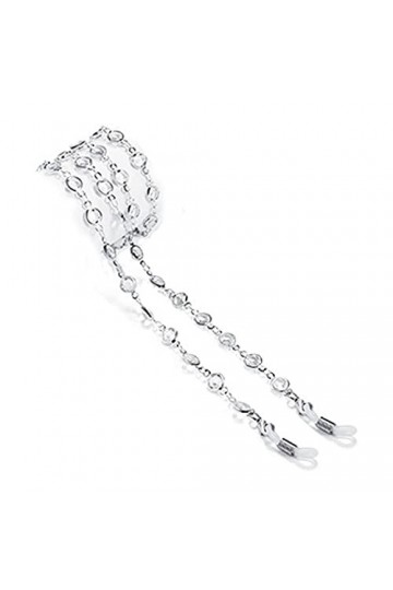 SAIBOL Chaîne de lunettes, Chaîne de lunettes de soleil, chaîne de retenue de lunettes avec perles de verre colorées, chaînes