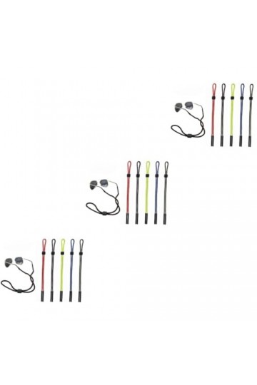 OSALADI 15 Pcs Sport Lunettes De Soleil Lunettes De Sport Lunettes De Soleil Sport Chaîne De Lunettes Cordon Lunettes De Rete