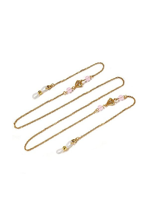 SAIBOL Chaîne de lunettes, Chaînes de lunettes for femmes, support de sangle de lunettes de soleil, chaîne de retenue de lune