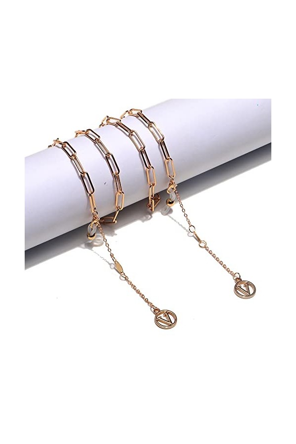 Chaîne de lunettes, Chaînes de lunettes en métal, support de lunettes de soleil, pendentif, chaîne de retenue de lunettes for