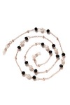 SAIBOL Chaîne de lunettes, Retenue de lunettes de lecture, support de sangle de lunettes de soleil, perles, chaîne de retenue