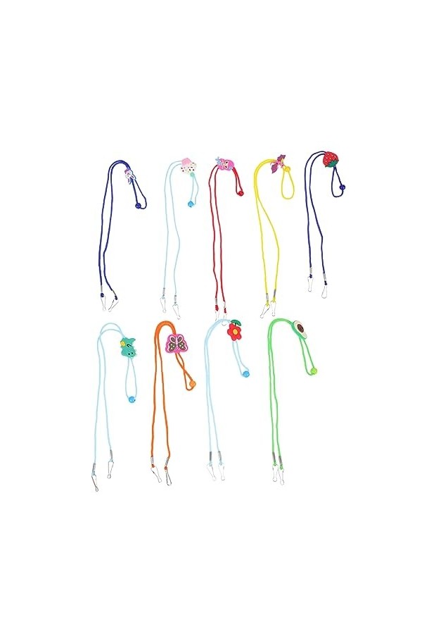 Uonlytech 30 Pièces Sangle De Lunettes Pour Enfants Lanière De Téléphone Cordon De Lunettes Chaîne De Lanière De Lunettes Lon